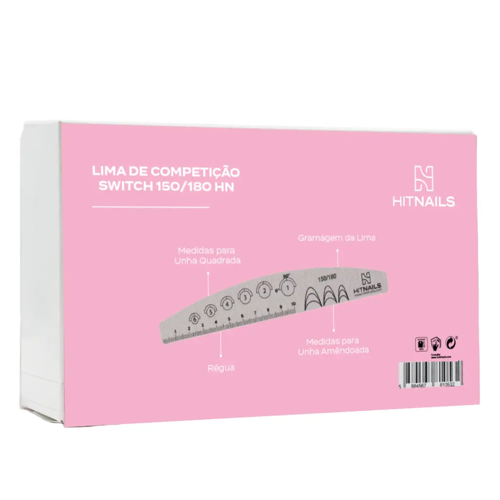 Caixa com 50 Limas de Competição Switch 150/180