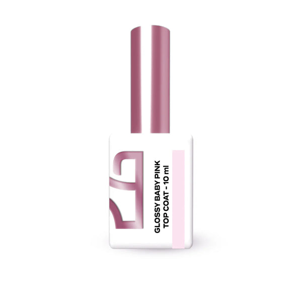 Top Coat - Glossy Baby Pink 10ml