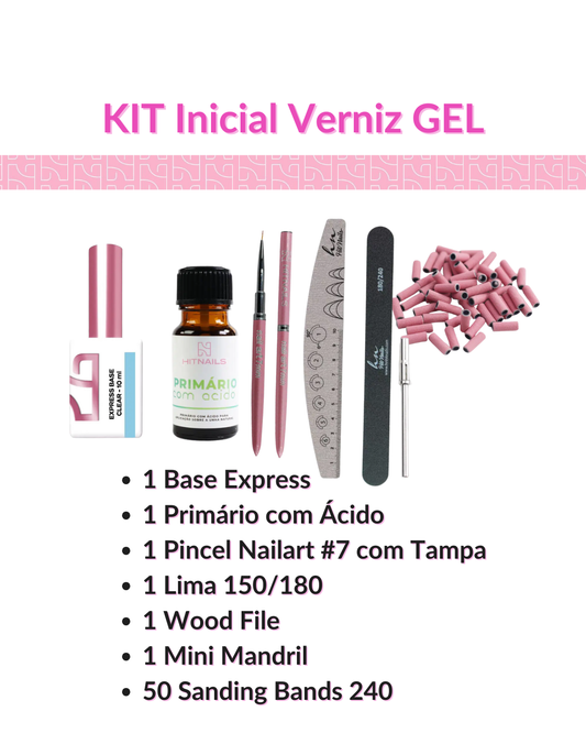 KIT Inicial - Verniz Gel
